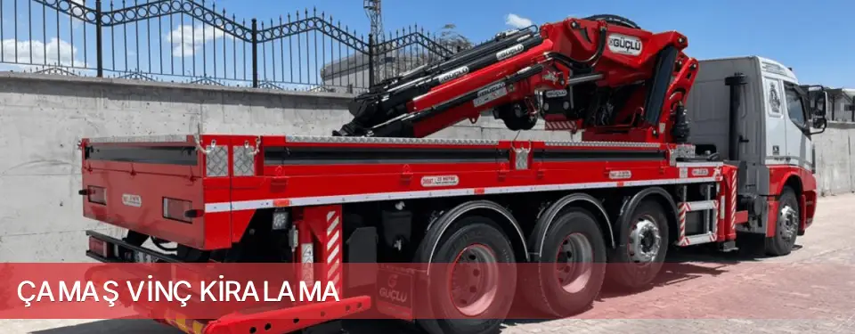 Çamaş İlçemi Vinç Kiralama